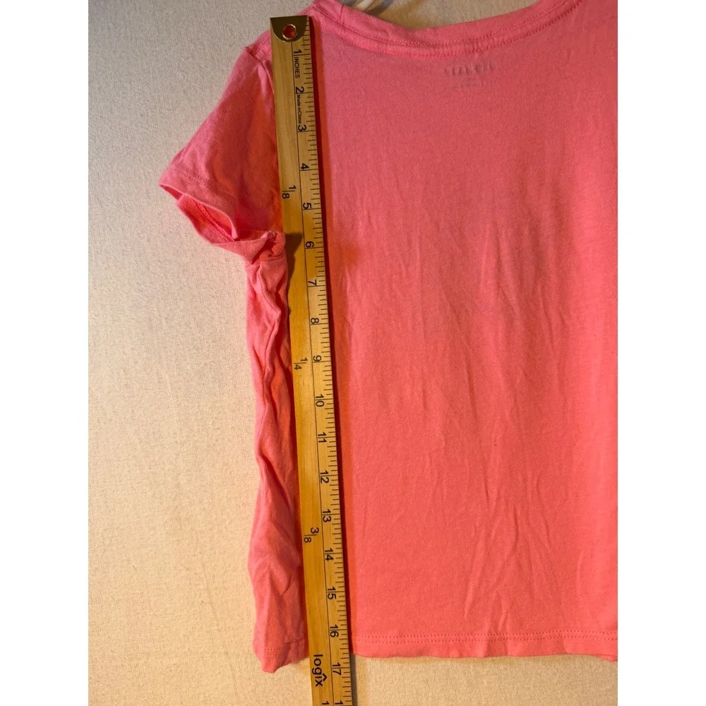 Old Navy Girls Pink Living My‎ Best Life Scooter Graphic T-Shirt Size S 6-7